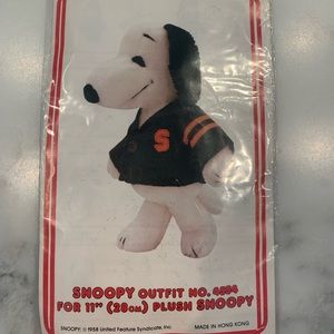 Vintage snoopy wardrobe sweater new in bag